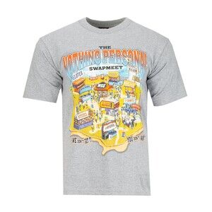 PRO CLUB Swap Meet Map - Mens S 40th Heather Grey